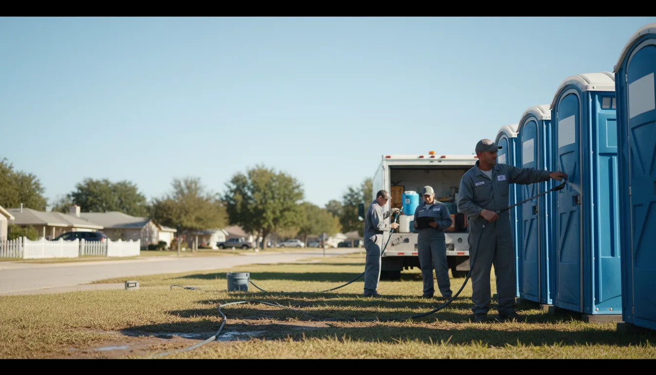 Long-Term Portable Toilet Rental in Stonewall, MS near me